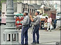 Policías en La Habana
