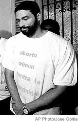 [Dr. Oscar Elias Biscet, one of Fidel's prize prisoners.]