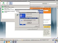 Reproduccin de la pantalla de una computadora abierta