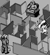 Caricatura de LAZ