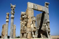 La Puerta de entrada a Perspolis.
