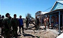 A total of 110 homes were totally destroyed in that Las Tunas town.
